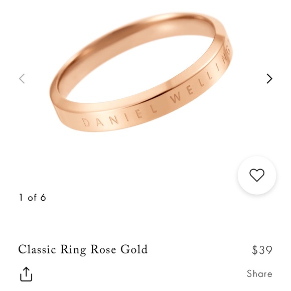 Daniel Wellington classic ring rose gold - Picture 5 of 5